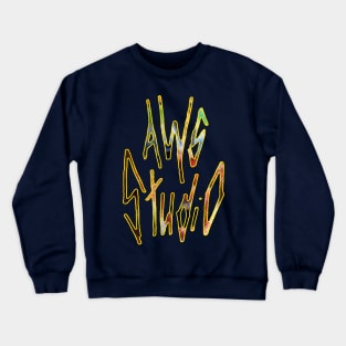 AWS Studio logo clown inside 2 Crewneck Sweatshirt